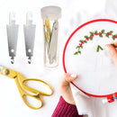 30pcs Cross Stitch Stainless Steel Sewing Needle Threading Device for DIY Craft