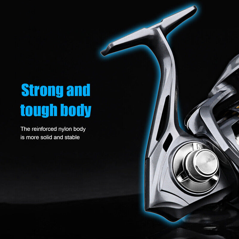 Spinning Fishing Reel 3+1 BBs Metal Line Cup Wheel Fishing Tackle (DA6000) Newly