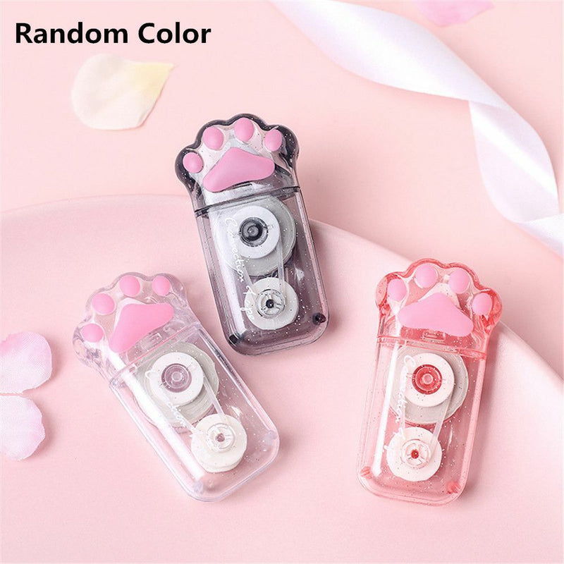 Stationery School Office Supplies 5mm * 6m Cartoon Correction Tape Cat Claw