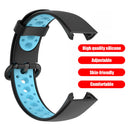 Smartwatch Band Strap for Redmi Watch 2/Lite Adjustable Belt (Black Blue) Newly
