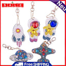 5pcs DIY Planet Full Drill Special Shaped Diamond Painting Keychain Girls Gifts