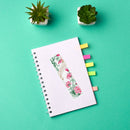 14CT 2 Strands Double-Side Cross Stitch Month Counted Bookmark (January) Newly