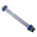 15cm PCIe 1X to 1X Extension Flexible Cable PCIE PCI Express Riser Card Extender