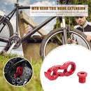 RISK Bicycle Rear Derailleur Extension MTB Gear Tail Hook Extender (Red) Newly