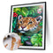 Beast Oil Paint By Numbers DIY Handpainted on Canvas Wall Art Picture Unframed