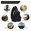 Outdoor Sport Travel Oxford Shoulder Pack Cross Body Bag Backpack Chest Bag