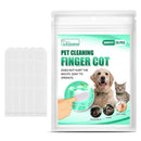 20pcs/set Finger Cover Remove Tartar Non-woven Finger Cot Oral Care Pet Suppl