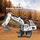 Remote Control Excavator Toys 1/20 11CH RC Digger Tractor with LED Sound