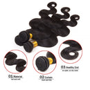 Wave Hair Bundles Water Wave Virgin Hair Extensions Bundle 100g (24 inch) Newly