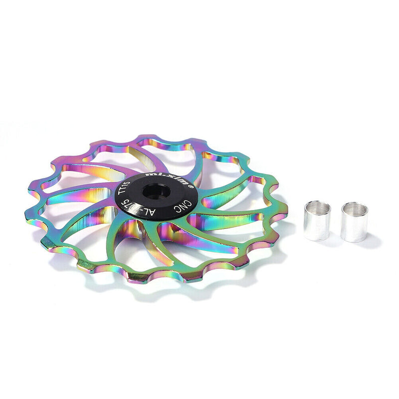Mi Xim Mountain Bike Rear Derailleur Bearing Pulley Guide Wheel (Multi 15T)