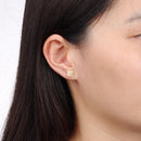 for Women Girls Mixed Tiny Ear Studs Geometric Stud Earrings Small Earrings Set
