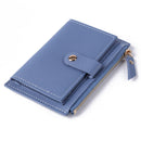 Women Fashion Leather Credit Card Wallet Card Case Ladies Casual Mini Coin