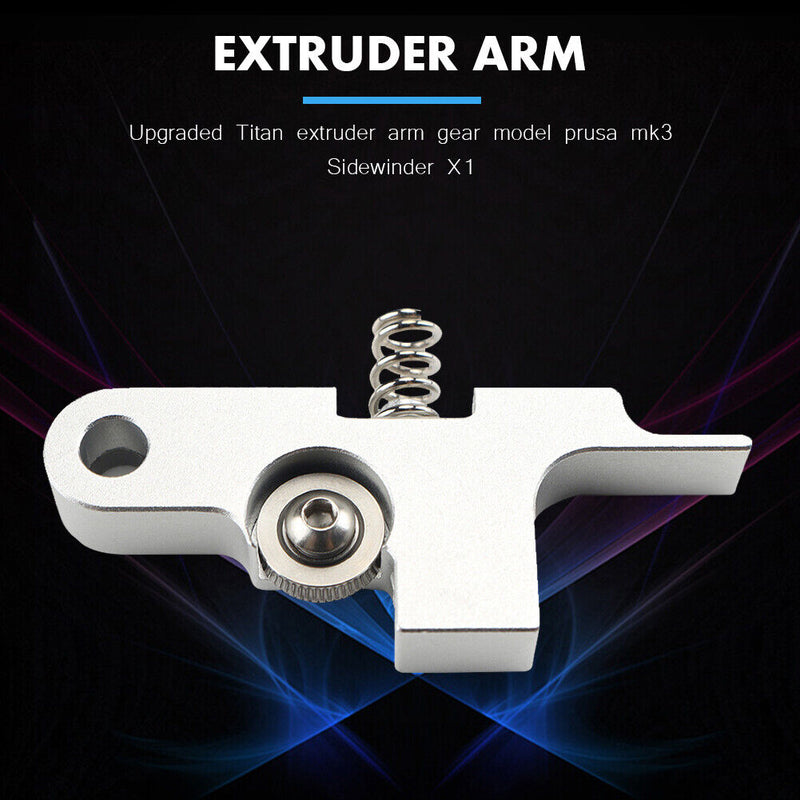 Upgrade Metal Titanium Extruder Idler Arm for Prusa mk3 Sidewinder X1 Extruder Part