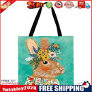 Animal wreath Printed Shoulder Shopping Bag Casual Large Tote Handbag