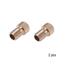 2pcs Bicycle Bike Tire Valve Adapter Convert Presta Cycling Pump Accessory