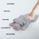 Simulation Soft Dogs Squeeze Ball Puzzle Anti Stress Artifact (Grey Dog) Newly