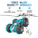 RC Stunt Car - 2.4G 2 Sided Remote Control Car for Kids - Waterproof (Cyan)