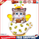 5D DIY Full Drill Diamond Painting Kitten Cross Stitch Embroidery Mosaic