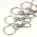 Keychain Lobster Clasp Ring Keychain Zinc Alloy Keychain W3V4 7C8A Z2I2