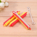 12pcs Perm Bar Rubber Band Hair Curler Hairdressing Tool(Random Color/5