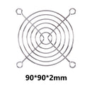 5pcs PC Case Fan Grills Computer Cooling Fan Finger Guard Protector (90mm)