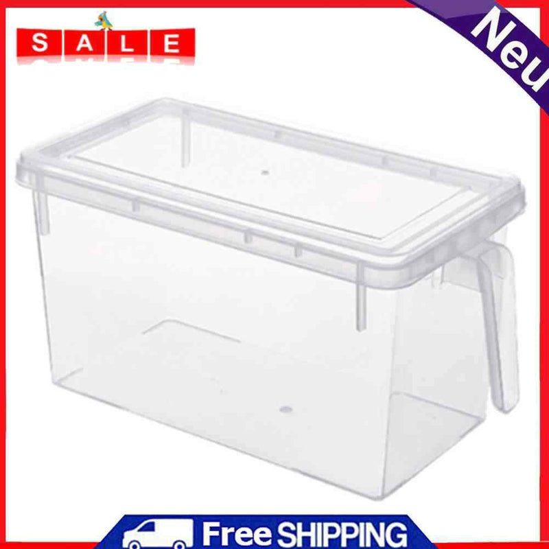 Refrigerator Storage Box PP Freezer Box Crisper Space Saver Preservation Box