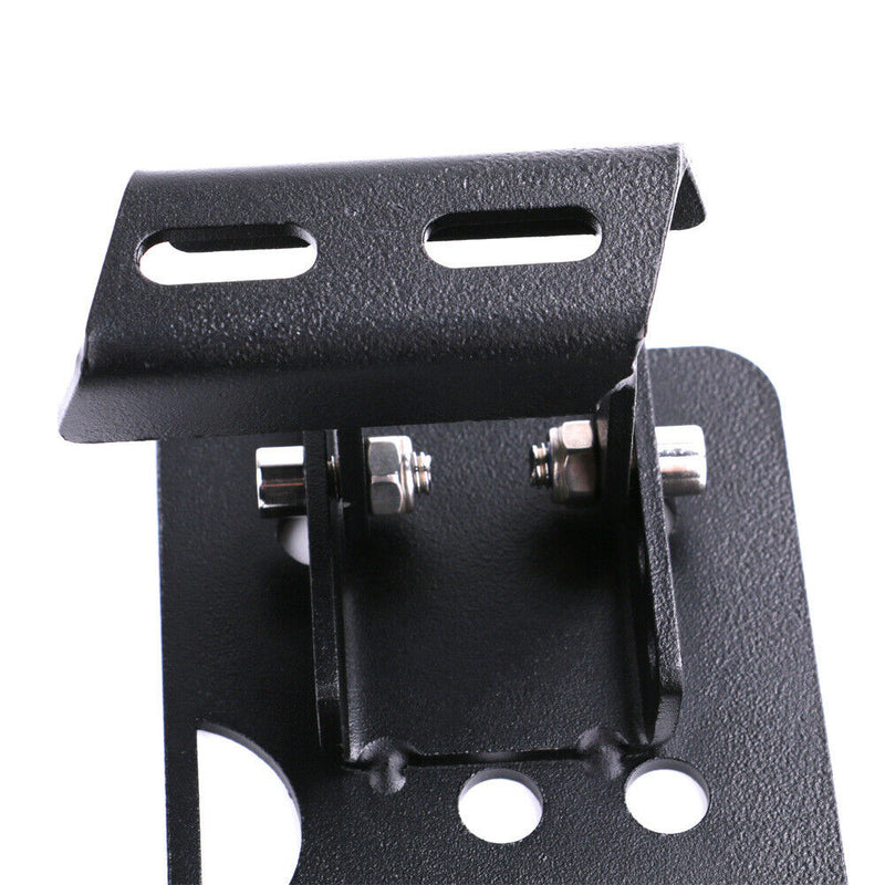 Metal Dead Pedal Left Side Foot Rest Kick Panel for 2018-21 Jeep Wrangler JL