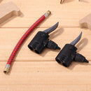 MTB Inflate Hose Dual Head Schrader Presta Valve Adapter Kit for Basketball