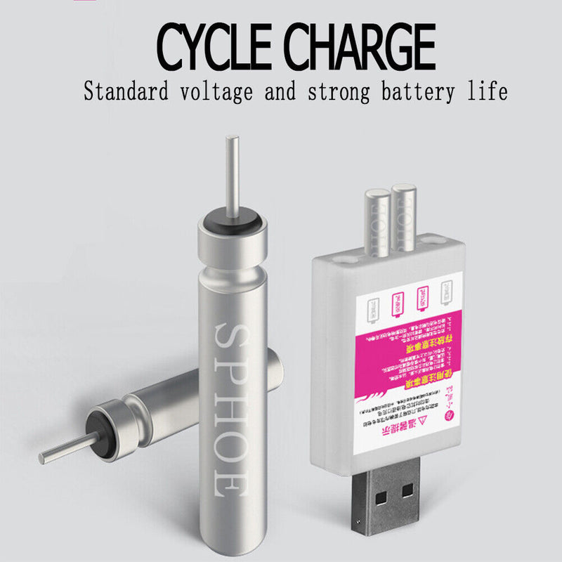 Fishing Float Battery CR425 Rechargeable USB Charger Battery LED Fish Buoy Newly