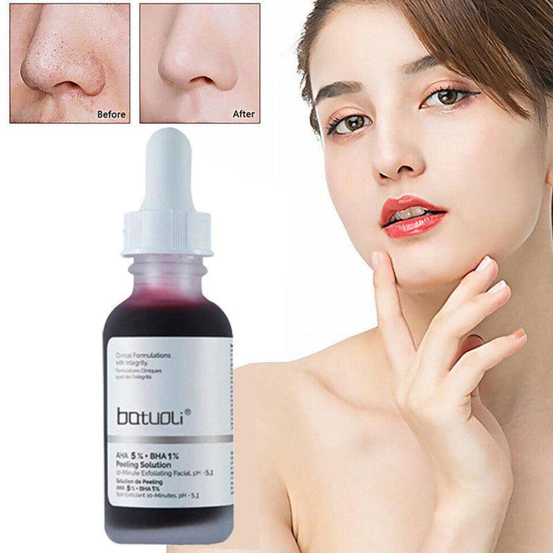 Salicylic Acid Shrink Exfoliating Smooth Pores Repair Essence Skin Care~