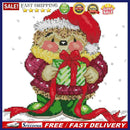Partial Embroidery 2 Strands Stamped Cross Stitch Art Christmas Gift 14CT Kit