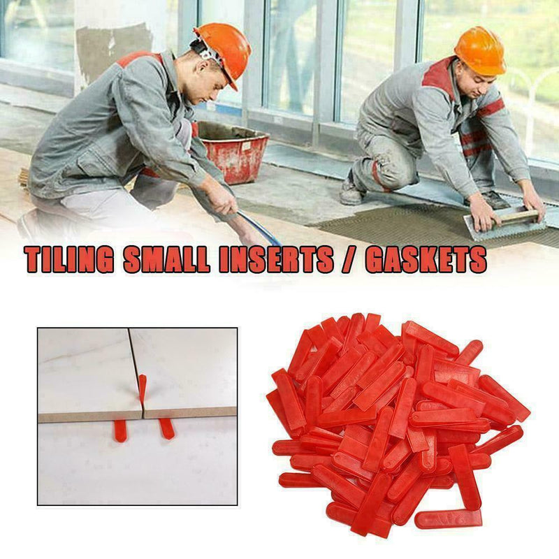 100PCS Tile Leveling System Levelling Clips, Wedges Sale For Wall Floor A4Q0