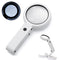 with LED Light and Stand Handheld Foldable Magnifier Foldable Magnify Glass