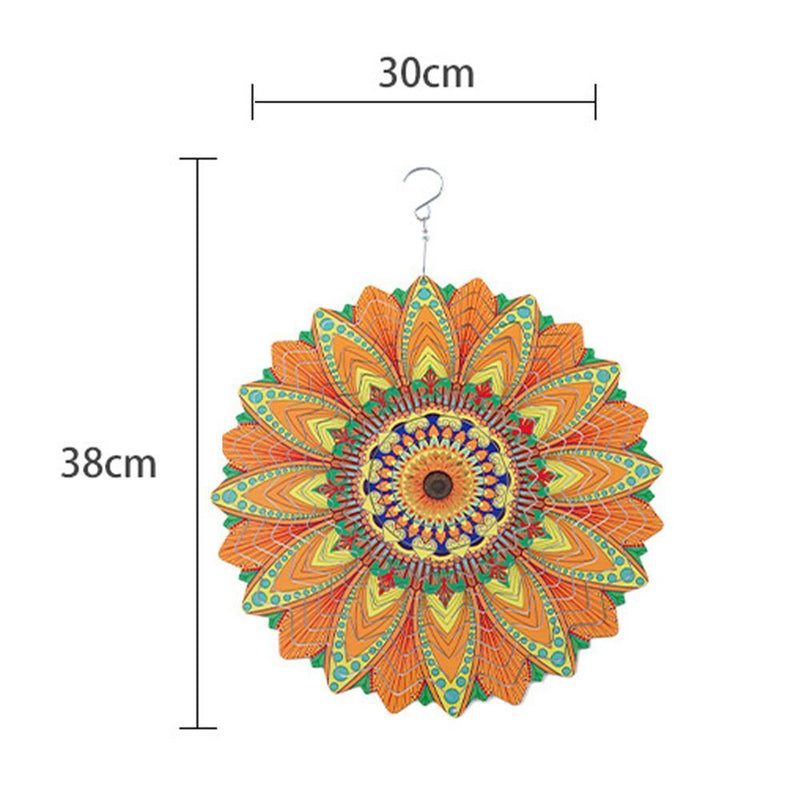 Decoration Wind Spinner Wind Chime SunFlower Wind Catchers Hanging Ornament