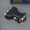ALLOYSEED Adapter Converter VGA Male, 3 RCA Female Converter Adapter Spli