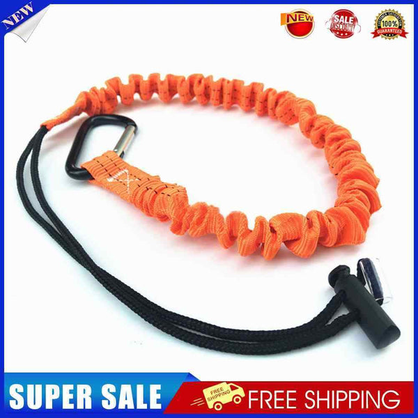 Bicycle Elastic Leash Belt Nylon Parent-Child MTB Bike Towing Rope (Orange)
