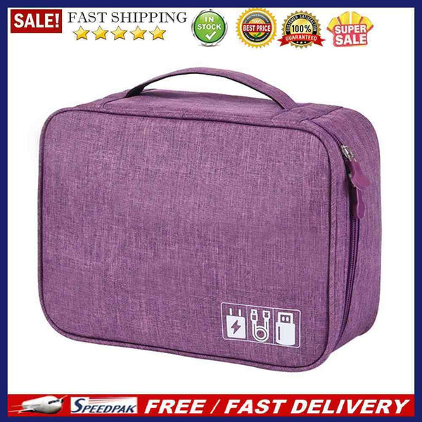 Wires Cable Charger Storage Bags Waterproof Travel Electronics Gadget Pouch