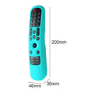 Anti-Slip Smart TV Remote Control Cover for LG MR21GA/MR21GC (Mint Green)