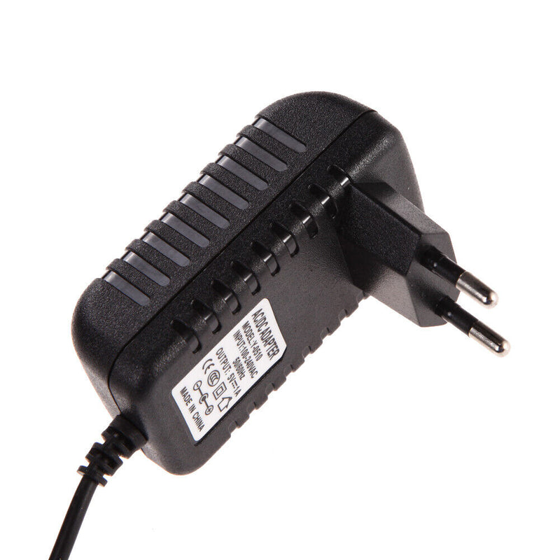AC 100-240V Converter Adapter DC 5.5mm x 2.5MM 5V 1A 1000mA Charger EU Plug