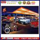 5D DIY Full Drill Diamond Painting Parking Lot Cross Stitch Embroidery (1)