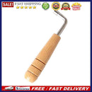 Lyre Harp Tuning Wrench Tuner Wooden Handle Adjustment Tool Inner 4 Angle W