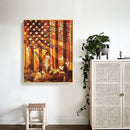 Full Embroidery Printed 3 Strands 11CT Our Lady Kit Stamped Cross Stitch Kit