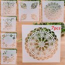 Paper Card Layering Stencils Wall Painting Scrapbooking Embossing Template