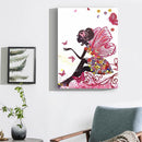 DIY Special-shaped Drills 5D Diamond Girl Painting Cross Stitch (r8043)