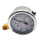 Stainless Steel Hydraulic Fluid Pressure Gauge Tester Meter 0-3500PSI US Thread