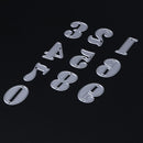 1set Number Metal Cutting Dies Stencil Handmade Craft Embossing Scrapbook Cards