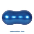 Sports Peanut Yoga Balls Pilates Gym Balance Fitness Massage Balls (Blue) Newly