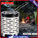 Outdoor Camping Gas Oven Portable Steel Heater Heater Cover Equipment