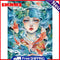 Oil Paint By Numbers Painting Girl Coloring Picture Drawing