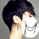 Dangle Party Rock Drop Gothic Hip Hop Ear Clip Rivet Punk Earrings Ear Stud